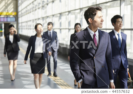 商人，女商人，韓國人 44557632