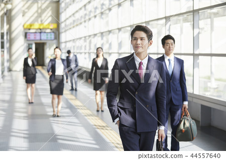 Businessman, Business Woman, Korean 44557640