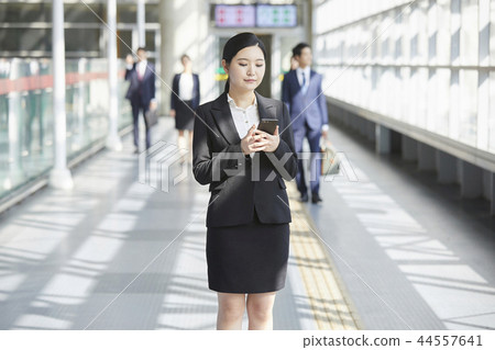 Businessman, Business Woman, Korean 44557641