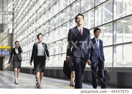 Businessman, Business Woman, Korean 44557673