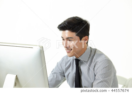 Korean, Man, Business, Suit 44557674