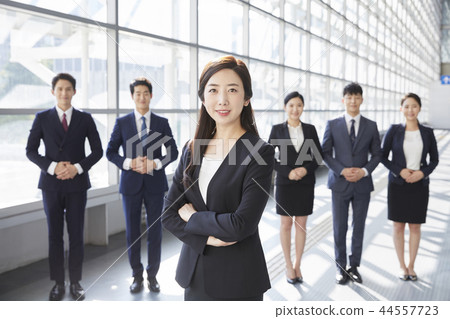 商人，女商人，韓國人 44557723