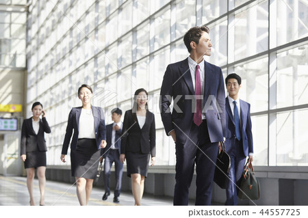 商人，女商人，韓國人 44557725