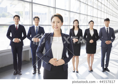 商人，女商人，韓國人 44557817