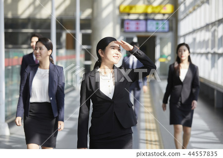 商人，女商人，韓國人 44557835