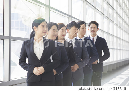 Businessman, Business Woman, Korean Businessman, Business Woman, Korean 44557846