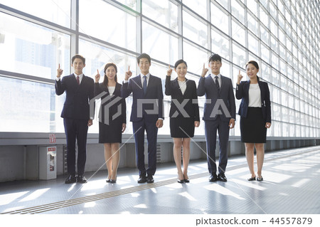 Businessman, Business Woman, Korean Businessman, Business Woman, Korean 44557879