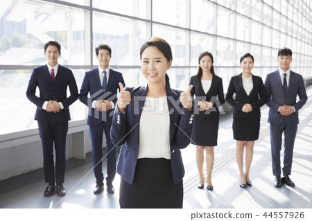 商人，女商人，韓國人 44557926