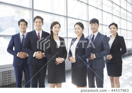 Businessman, Business Woman, Korean 44557963