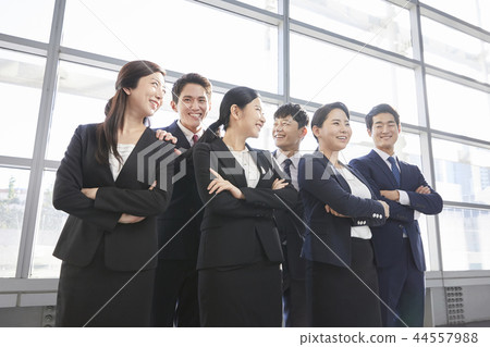 商人,女商人,韓國人 商人,女商人,韓國人 44557988