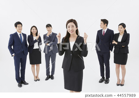 Businessman, Business Woman, Korean Businessman, Business Woman, Korean 44557989