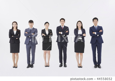 商人，女商人，韓國人 44558032