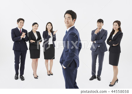 商人，女商人，韓國人 44558038