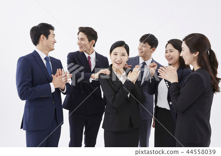 商人，女商人，韓國人 44558039