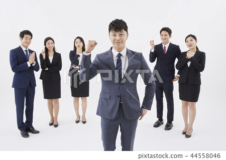 商人，女商人，韓國人 44558046