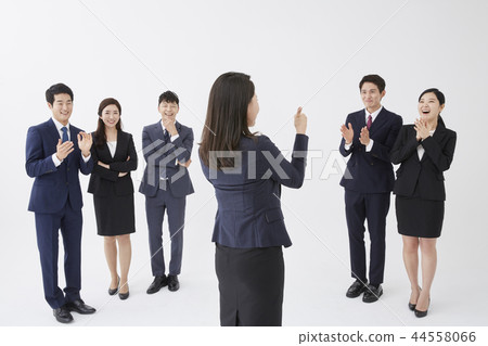 商人，女商人，韓國人 44558066