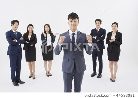 商人，女商人，韓國人 44558081