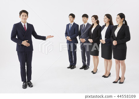 商人,女商人,韓國人 商人,女商人,韓國人 44558109