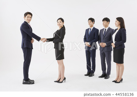Businessman, Business Woman, Korean Businessman, Business Woman, Korean 44558136