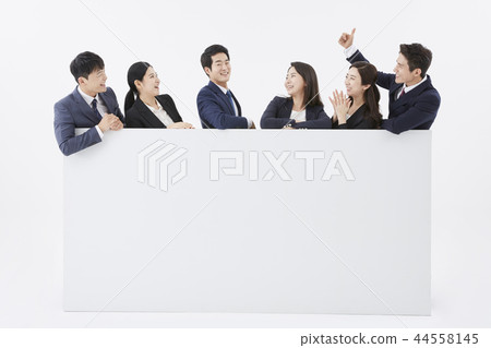 商人,女商人,韓國人 商人,女商人,韓國人 44558145