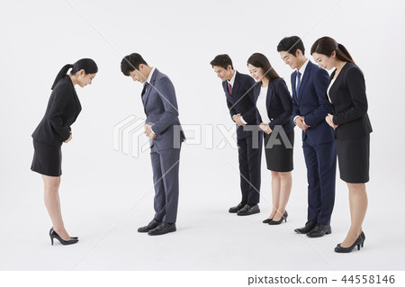 商人,女商人,韓國人 商人,女商人,韓國人 44558146
