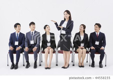 商人，女商人，韓國人 44558155