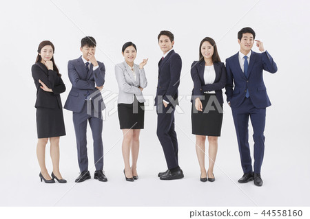 商人，女商人，韓國人 44558160