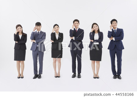 Businessman, Business Woman, Korean Businessman, Business Woman, Korean 44558166