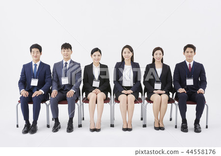Businessman, Business Woman, Korean Businessman, Business Woman, Korean 44558176