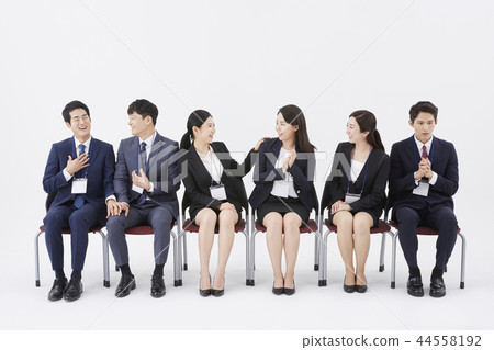 商人,女商人,韓國人 商人,女商人,韓國人 44558192