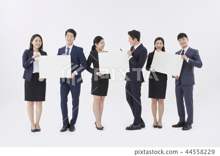 商人,女商人,韓國人 商人,女商人,韓國人 44558229
