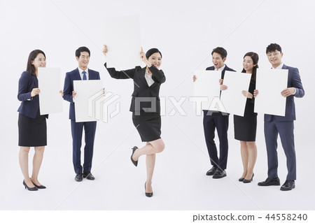 商人，女商人，韓國人 44558240