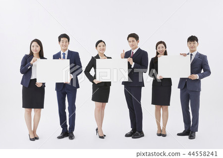 Businessman, Business Woman, Korean Businessman, Business Woman, Korean 44558241