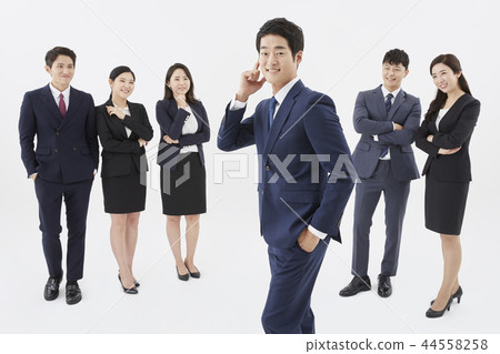 Businessman, Business Woman, Korean Businessman, Business Woman, Korean 44558258