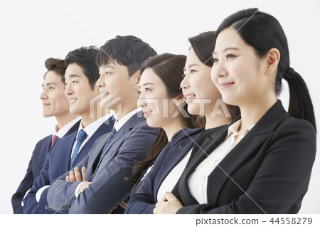 Businessman, Business Woman, Korean Businessman, Business Woman, Korean 44558279