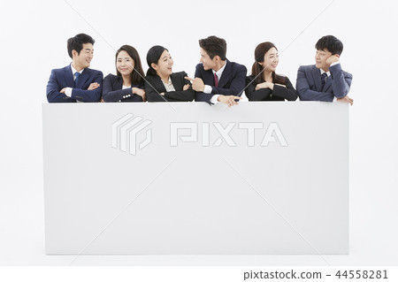 Businessman, Business Woman, Korean Businessman, Business Woman, Korean 44558281