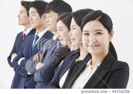 商人，女商人，韓國人 44558286