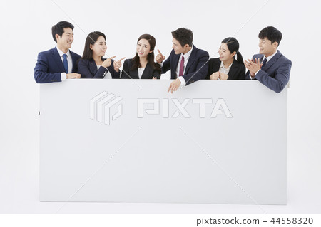 Businessman, Business Woman, Korean Businessman, Business Woman, Korean 44558320