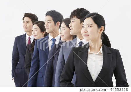 Businessman, Business Woman, Korean 44558328