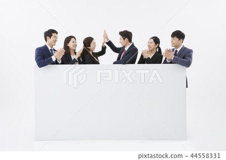 商人,女商人,韓國人 商人,女商人,韓國人 44558331