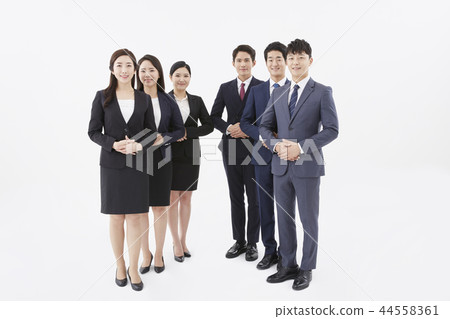 商人,女商人,韓國人 商人,女商人,韓國人 44558361