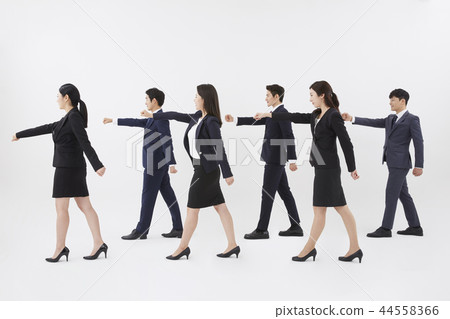 商人,女商人,韓國人 商人,女商人,韓國人 44558366