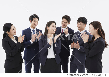 商人，女商人，韓國人 44558391