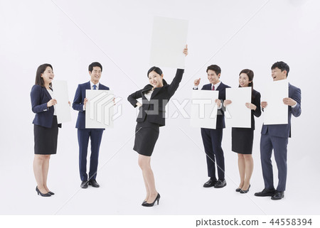 商人,女商人,韓國人 商人,女商人,韓國人 44558394