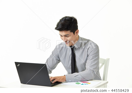 Korean, Man, Business, Suit Korean, Man, Business, Suit 44558429
