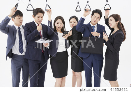 Businessman, Business Woman, Korean Businessman, Business Woman, Korean 44558431