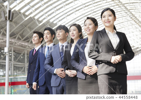 Businessman, Business Woman, Korean Businessman, Business Woman, Korean 44558448