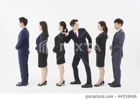 Businessman, Business Woman, Korean 44558486