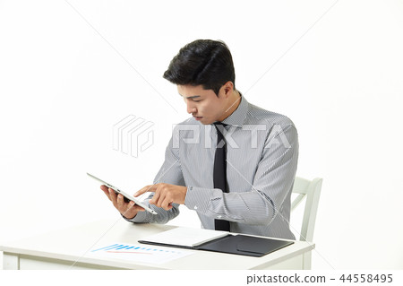 Korean, Man, Business, Suit Korean, Man, Business, Suit 44558495
