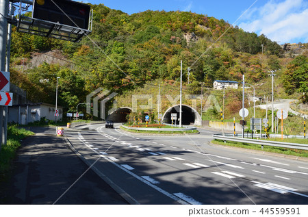 張掖隧道國道5號小樽市 44559591
